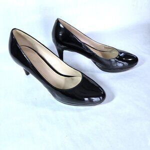 Cole Haan Black Patent Leather Pumps Size 8